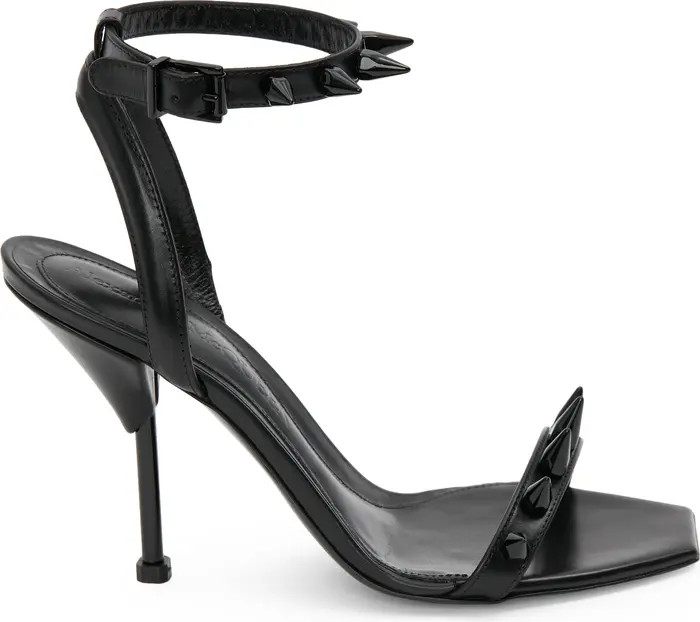 Alexander McQueen Punk Stud Ankle Strap Sandal | Nordstrom | Nordstrom