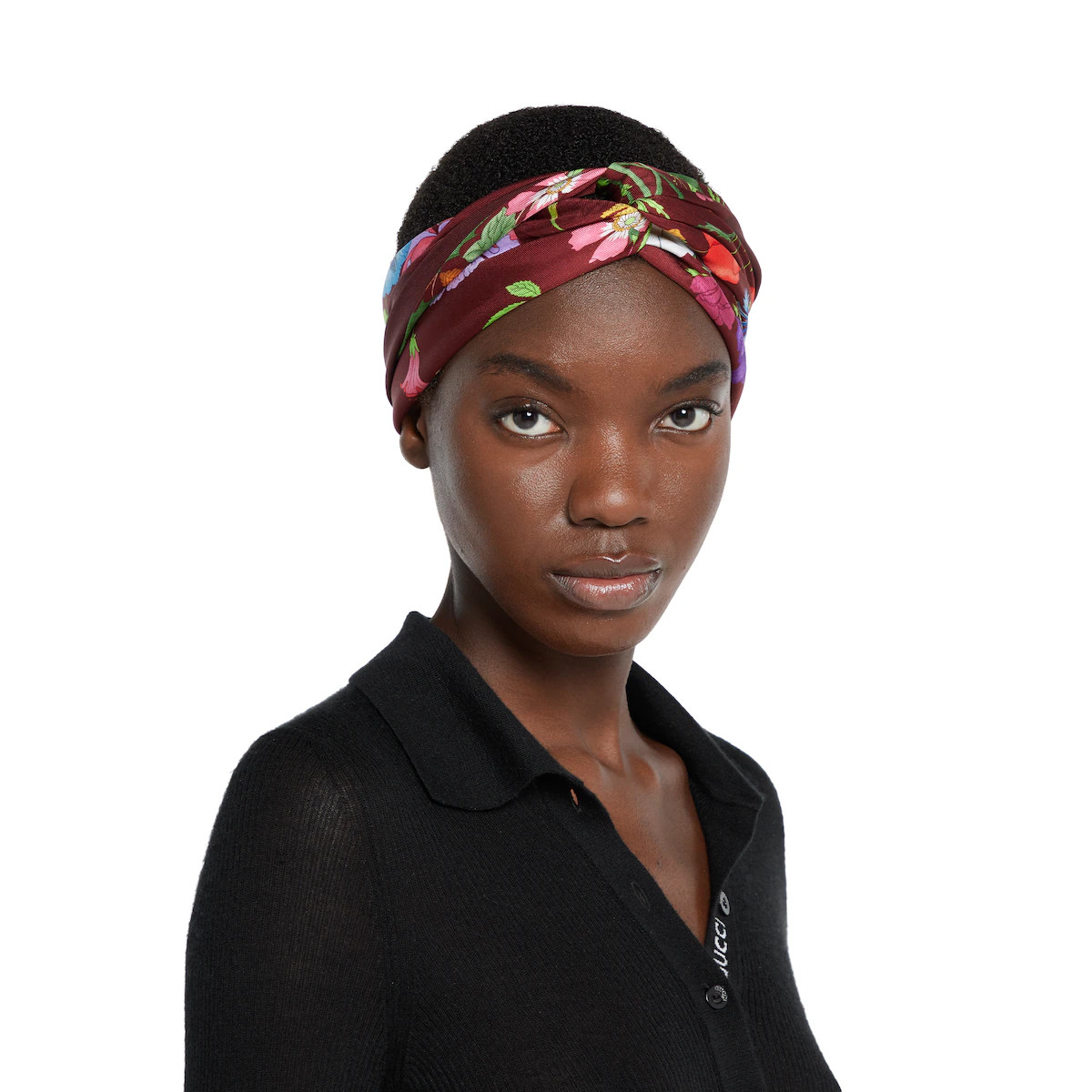 Gucci - Printed Flora silk twill carré | Gucci (US)