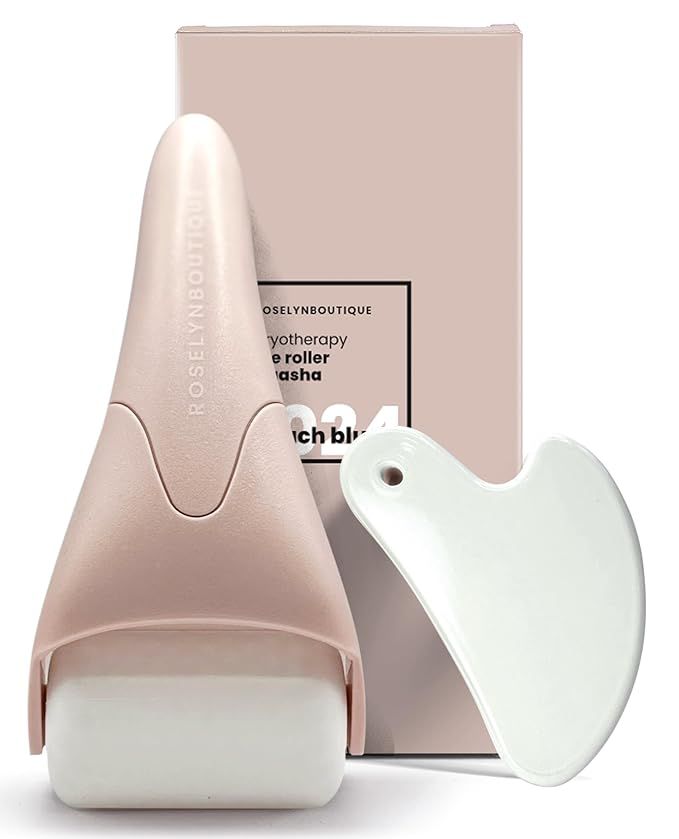 ROSELYNBOUTIQUE Gua Sha Facial Tools & Face Roller Stick - Muscle Facial Massager Tools for Welln... | Amazon (US)
