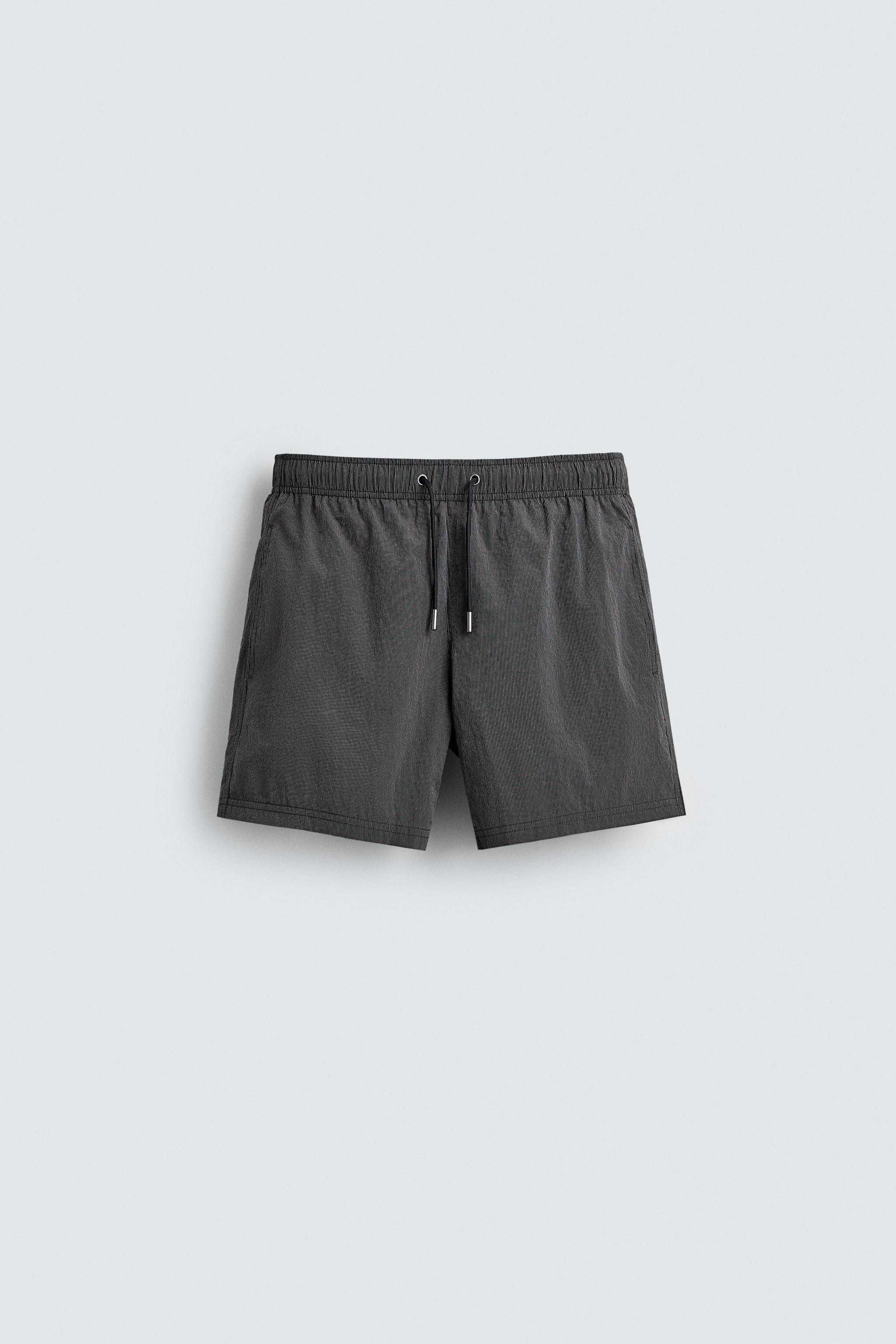 STRIPED SWIMMING TRUNKS | Zara UK