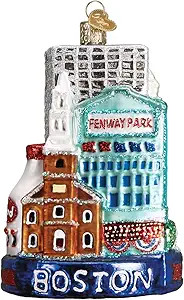 Old World Christmas Glass Blown Ornament Boston City (20094) | Amazon (US)