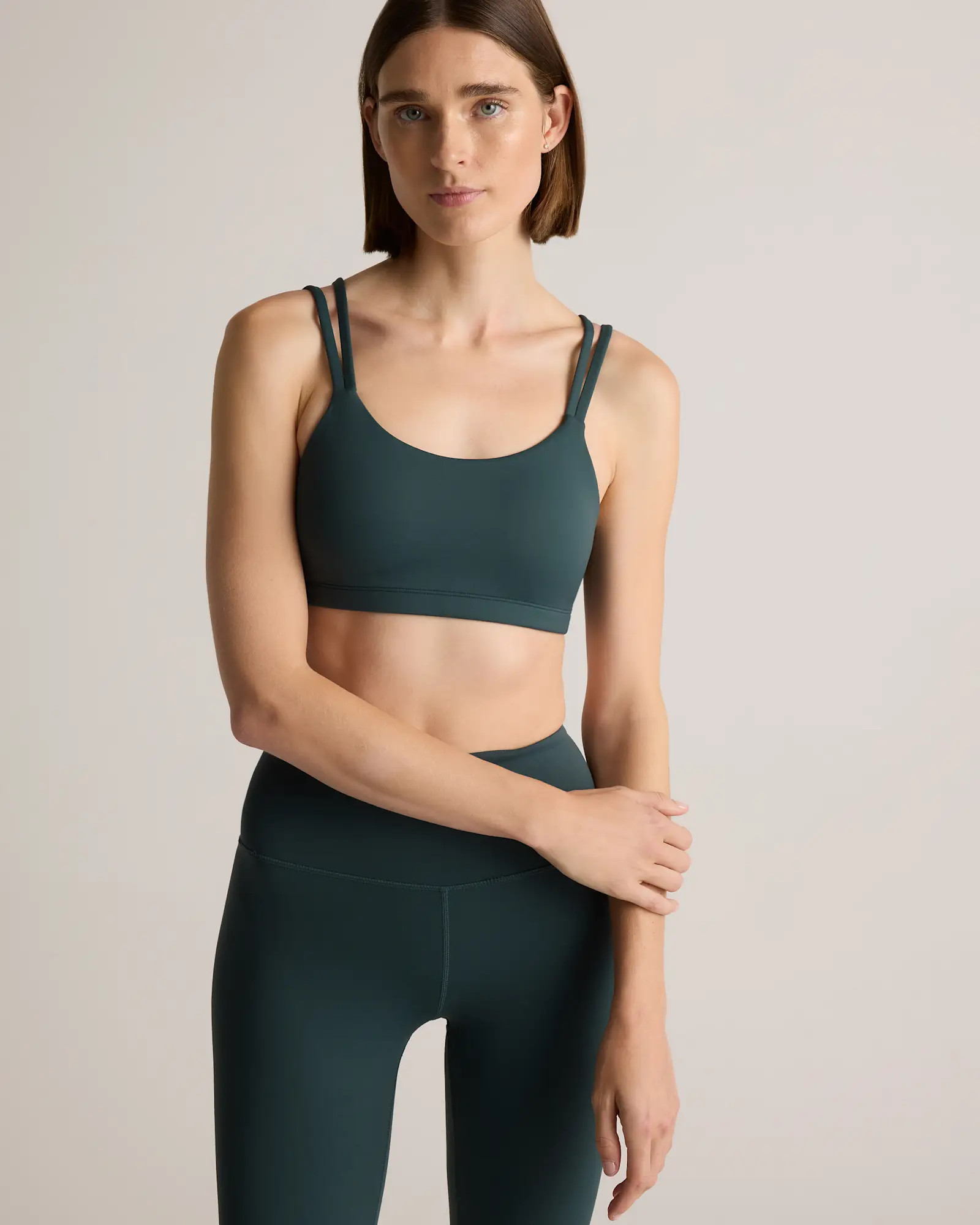 Ultra-Form Scoop Neck Strappy Bra | Quince