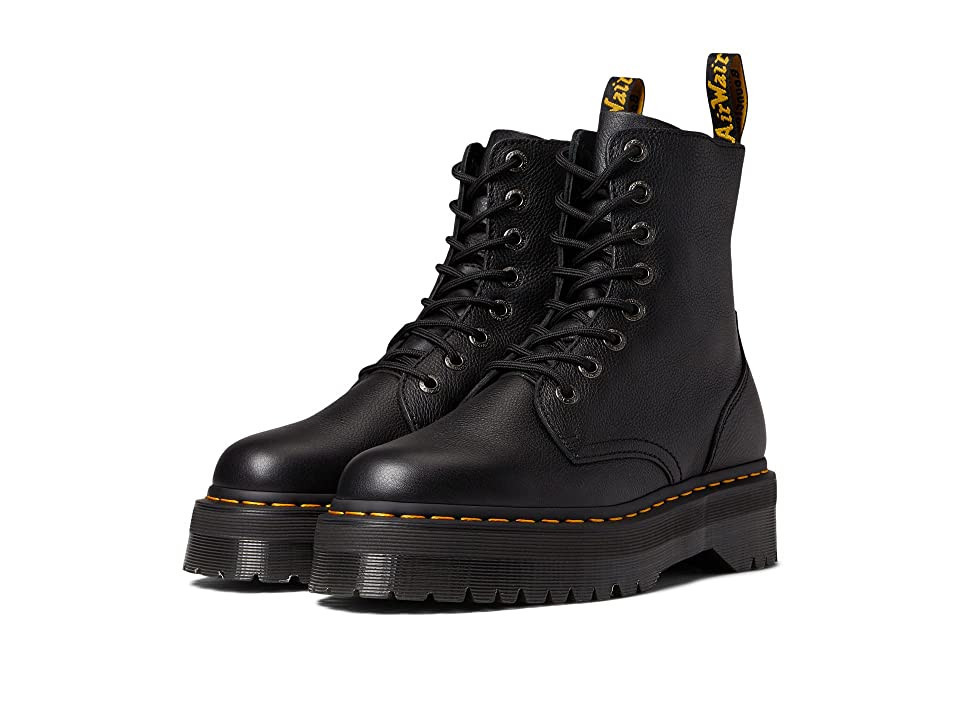 Dr. Martens Jadon III Lace-up Boots Black Pisa : UK 12 (US Men's 13) Medium, Leather | Zappos