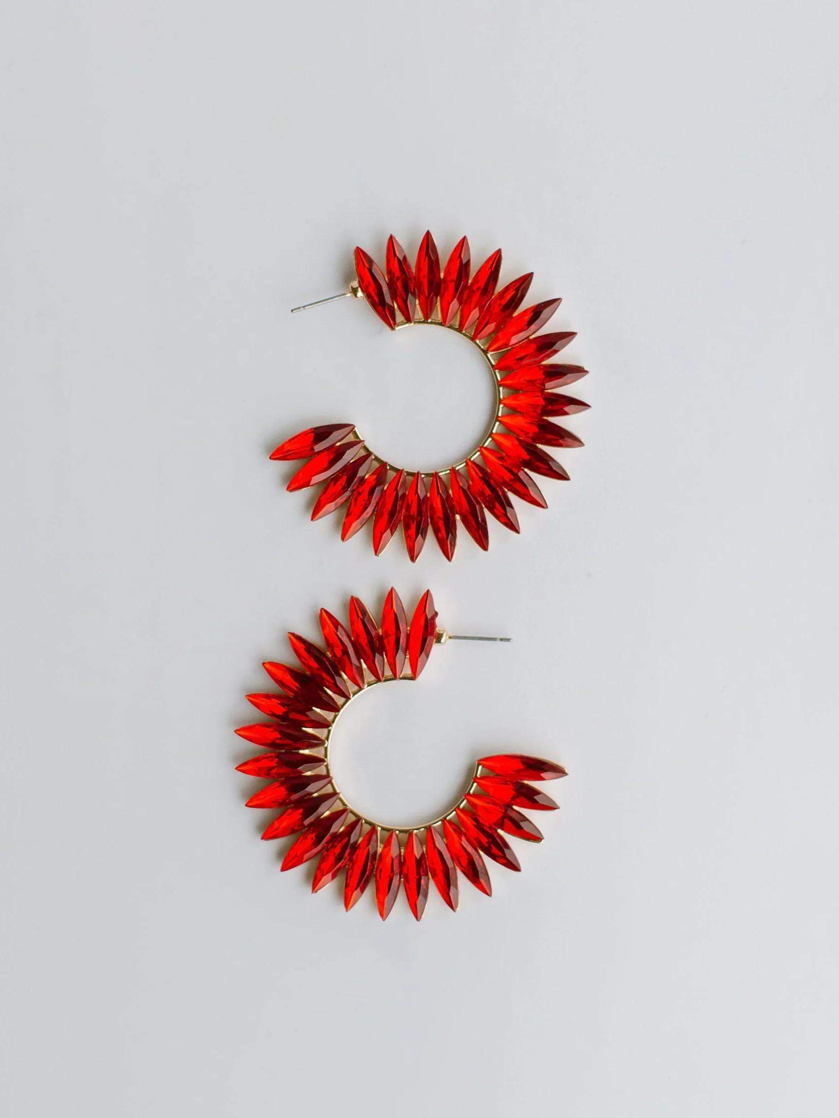 Eileen Red Earrings | Michelle McDowell