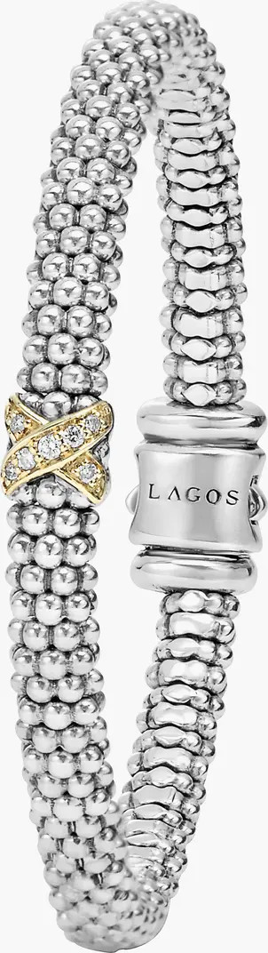 Caviar 'Signature Caviar' Diamond Rope Bracelet | Nordstrom