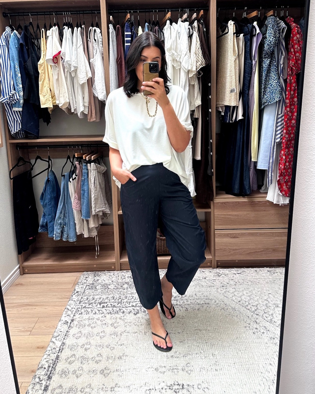 This is one of my favorite finds from Amazon this year! I am in the large here and they’re more cropped than my Ruti ones (I have the tall in those.) They run slightly fitted at the waist, so keep that in mind with fit.   

 