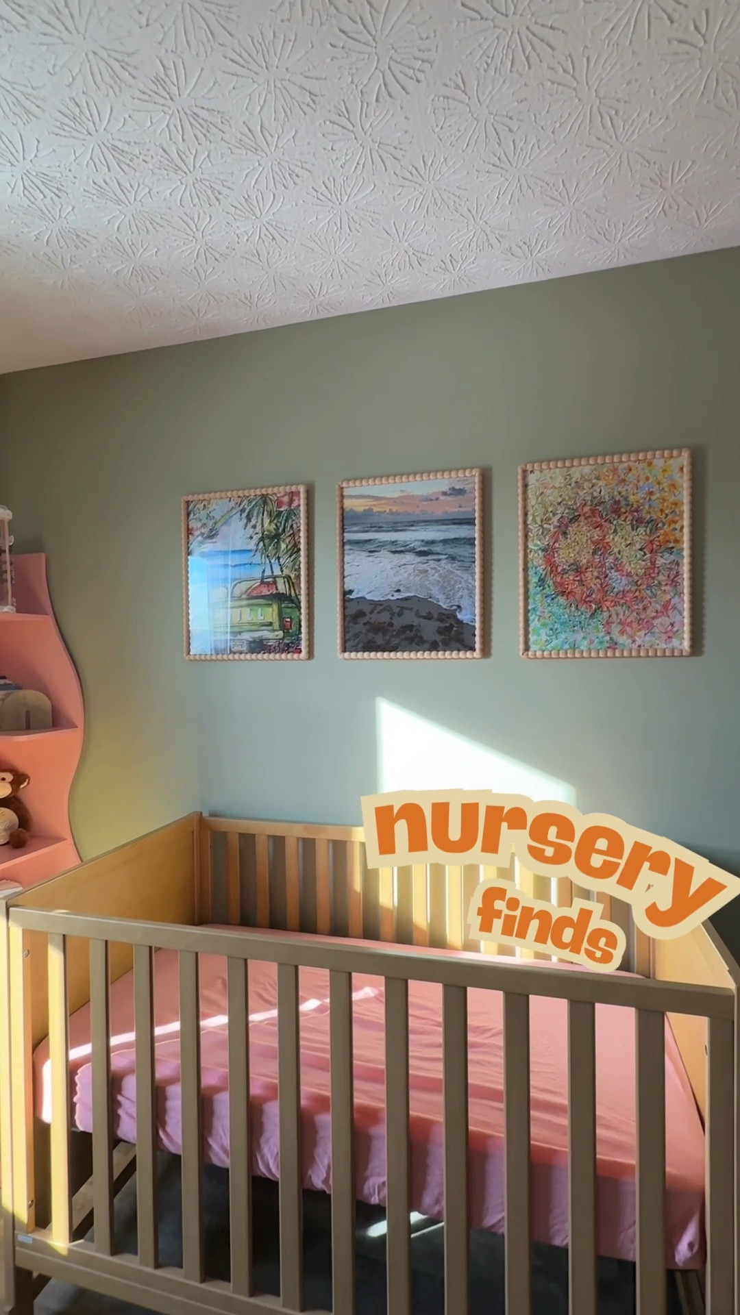 Sharing a few pieces of T’s nursery. 

I love the stain and style of her crib. Importantly, this is a 3 in 1 so it’ll grow with us! 

This book shelf is so fun + I was able to put together myself (Pat on the back). Amazon has a few different color options + the quality is great!

These frames have just enough character to add a little flair to her walls and they go nicely with her crib. 

Love the way the sun shines into her room. ☀️✨

#LTKBaby #LTKHome #LTKmomlife