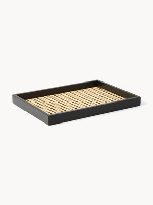 Decorative Tray Carina with Viennese Wickerwork | Westwing UK