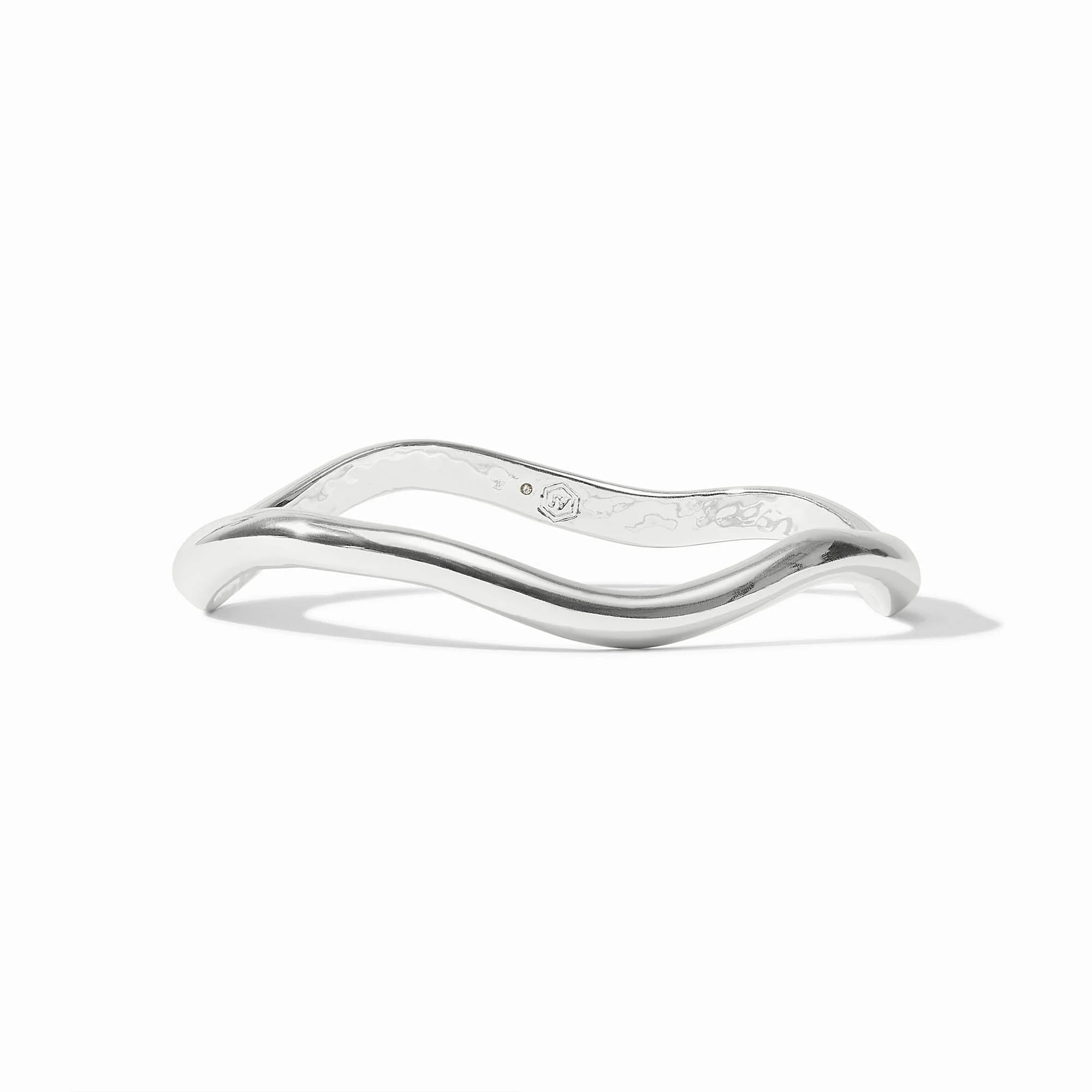 Wave Silver Bangle | Julie Vos