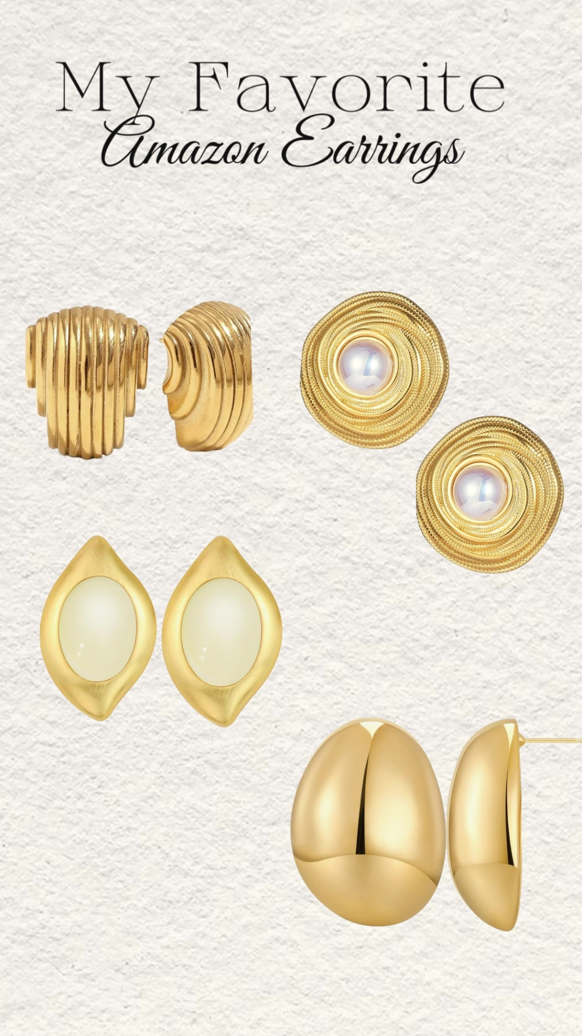 My favorite Amazon earrings! 

#LTKStyleTip