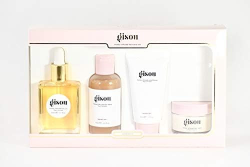 Gisou Honey Infused Haircare Gift Set:: Hair Oil, Hair Shampoo Wash, Conditioner, Hair Mask - Travel | Amazon (US)