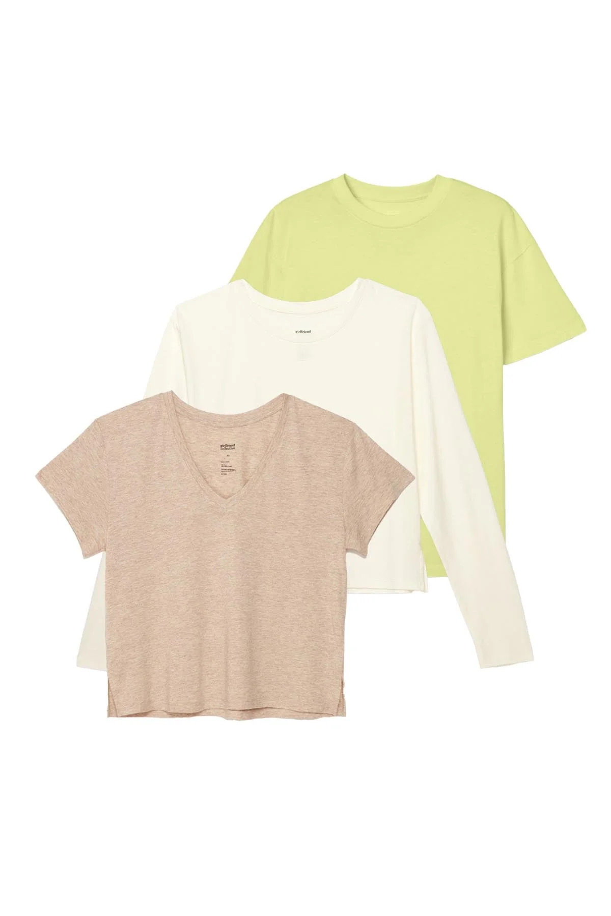 The 3 Essential Tees Bundle — Girlfriend Collective | Girlfriend Collective