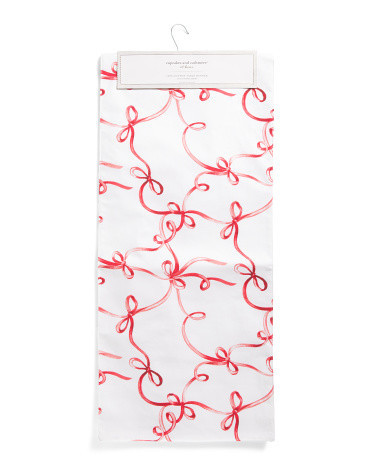 Holiday Ribbons Table Runner | Cotton | Marshalls