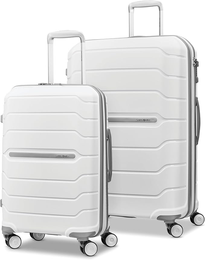 Samsonite Freeform 2-Piece Luggage Set - Carry-On & Large Checked Luggage with Dual Spinner Wheel... | Amazon (US)