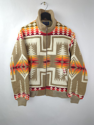 VTG PENDLETON HIGH GRADE WESTERN WEAR Sz S Chief Joseph Wool Jacket Coat Blanket | eBay US
