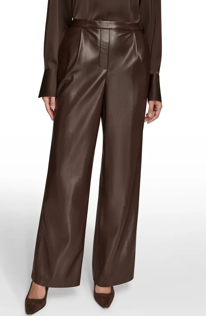 Pull On Faux Leather Pants | Nordstrom