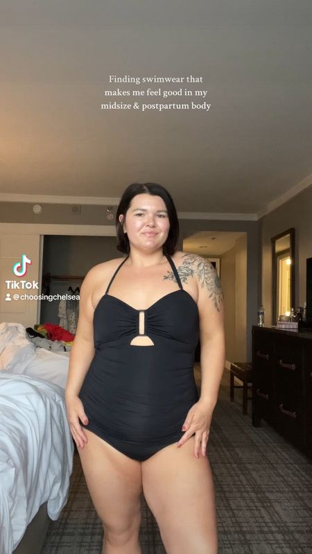 I’m not usually a one piece swimwear gal but being in this postpartum phase has me leaning towards swim with a bit more support and coverage until I get back to being in my confident girl era. Love how supportive this one is and how I can have it with the strap or do strapless. Comes in other colors too!



#LTKswim #LTKSeasonal #LTKmidsize