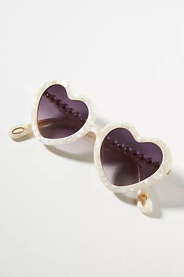 Lele Sadoughi Sweetheart Sunglasses | Anthropologie (US)