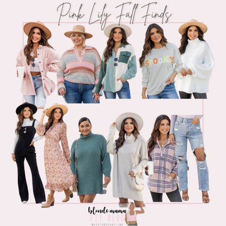 Pink Lily Fall Finds! So many cute options this year! 

#LTKstyletip #LTKHoliday #LTKSeasonal