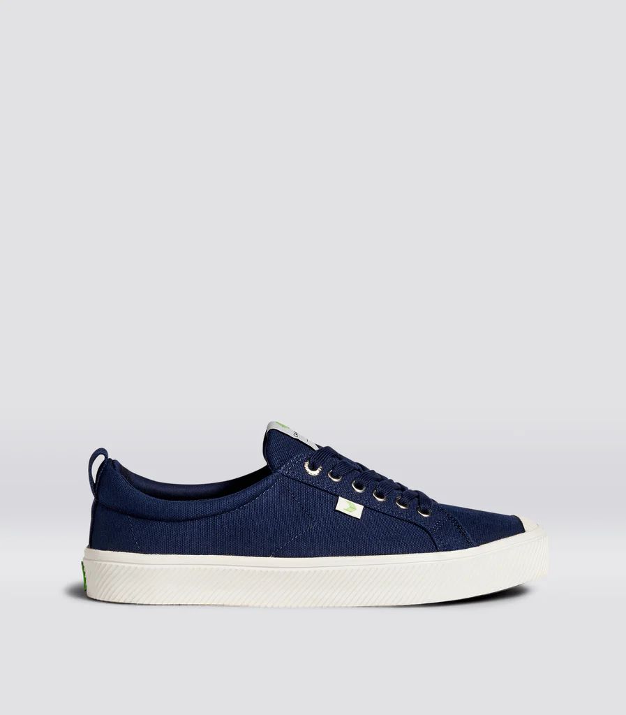 OCA Low Navy Canvas Sneaker Women | Cariuma