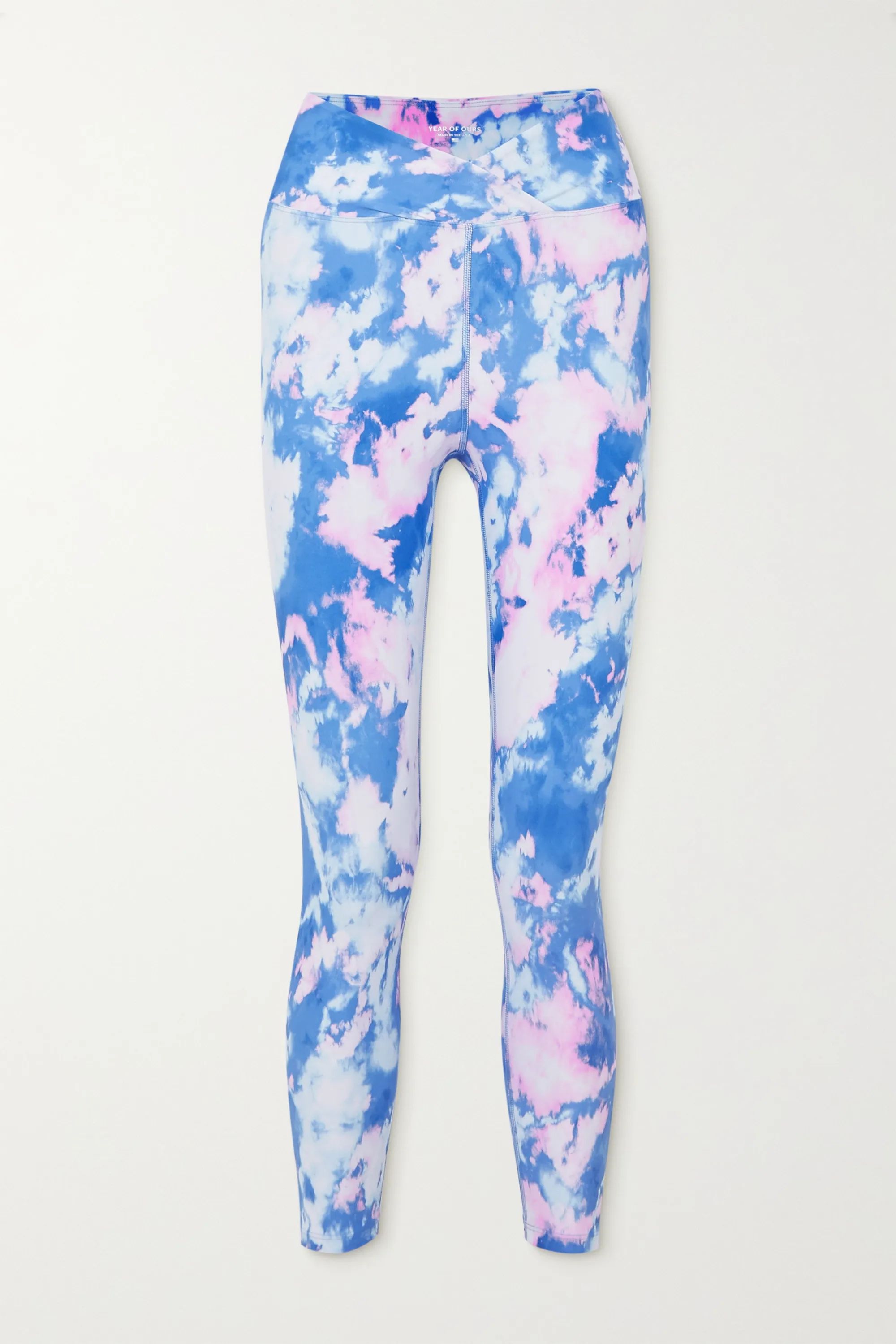 Year of OursVeronica tie-dyed stretch leggings | NET-A-PORTER (US)