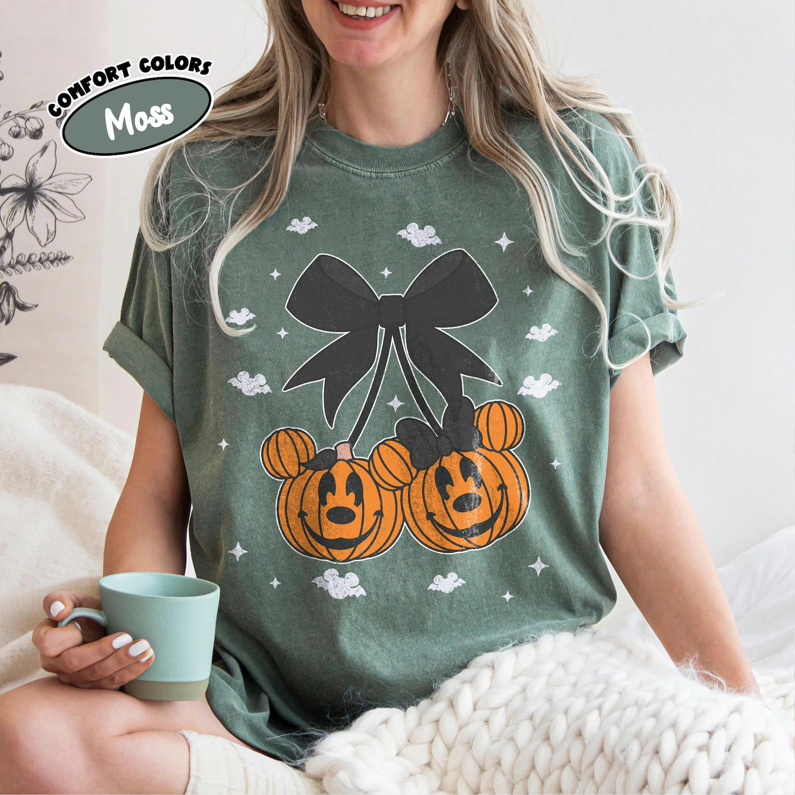 Disney Mickey Pumpkin Coquette Shirt, Minnie Pumpkin Halloween Tee,Disney Castle Fall Sweatshirt,... | Etsy (Global)