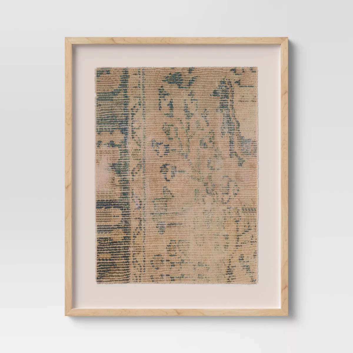 (Set of 2) 24" x 30" Textured Fabric Framed Wall Art - Threshold™: Burlap Material, Abstract Di... | Target