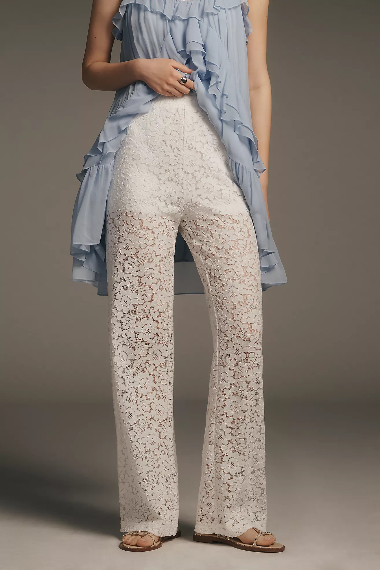 Steve Madden Lace Pull-On Pants | Anthropologie (US)