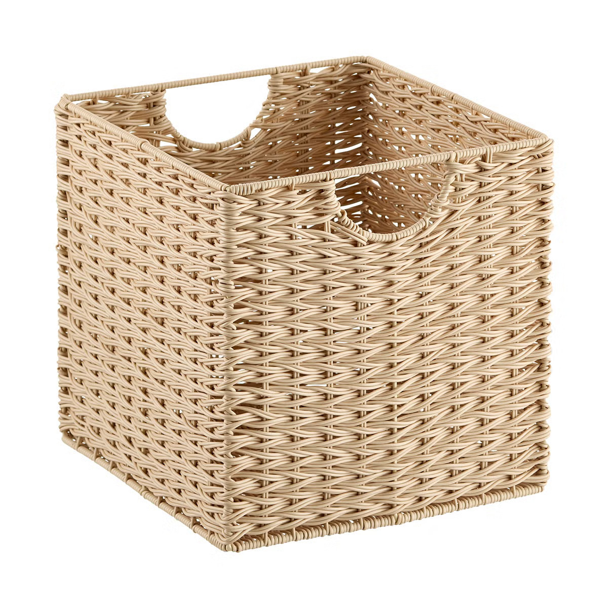 The Container Store Foster Storage Cube with Handles | The Container Store