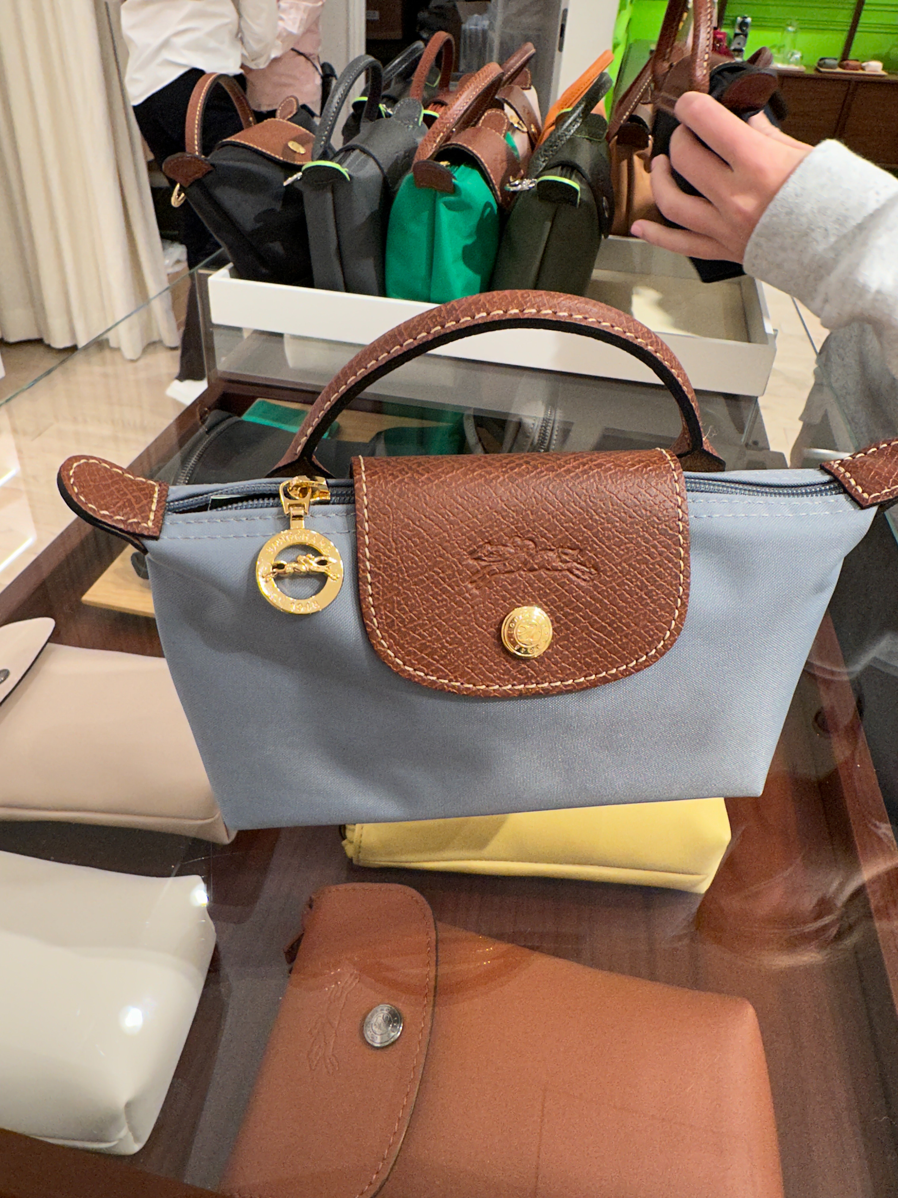 Cute Longchamp cosmetic tote bag for graduation gift! more on DoSayGive.com  

 #LTKSeasonal #LTKSaleAlert #LTKTravel