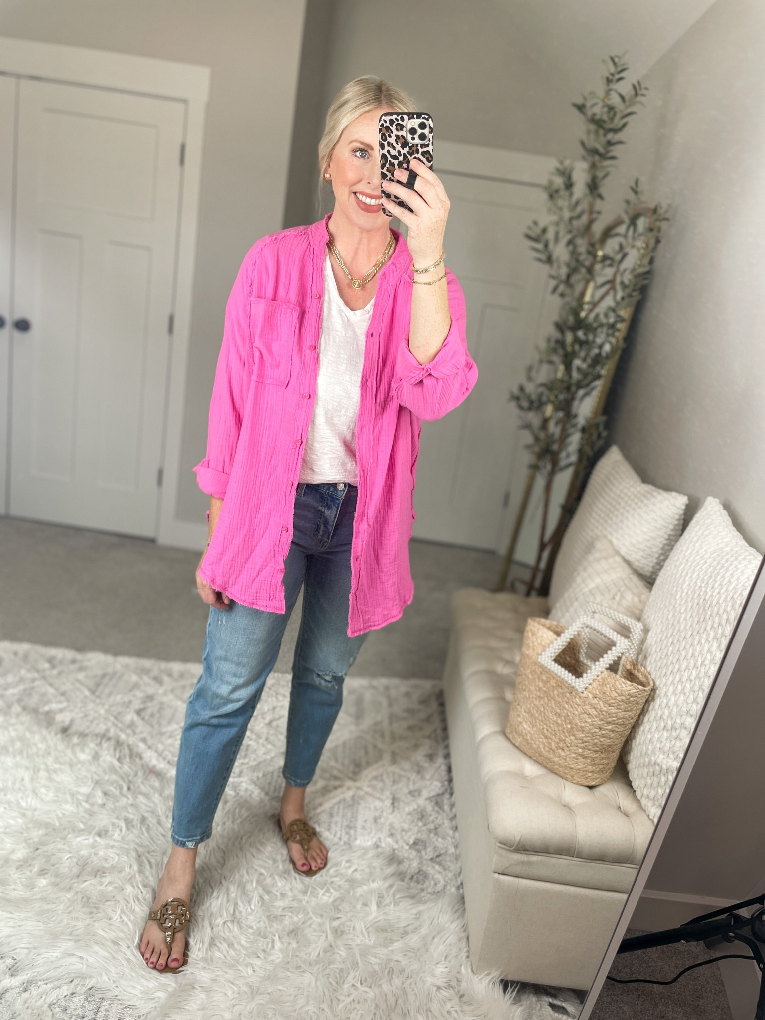 Daily try on, aerie, pool to party top, pink coverup, white tee

#LTKshoecrush #LTKunder50 #LTKstyletip