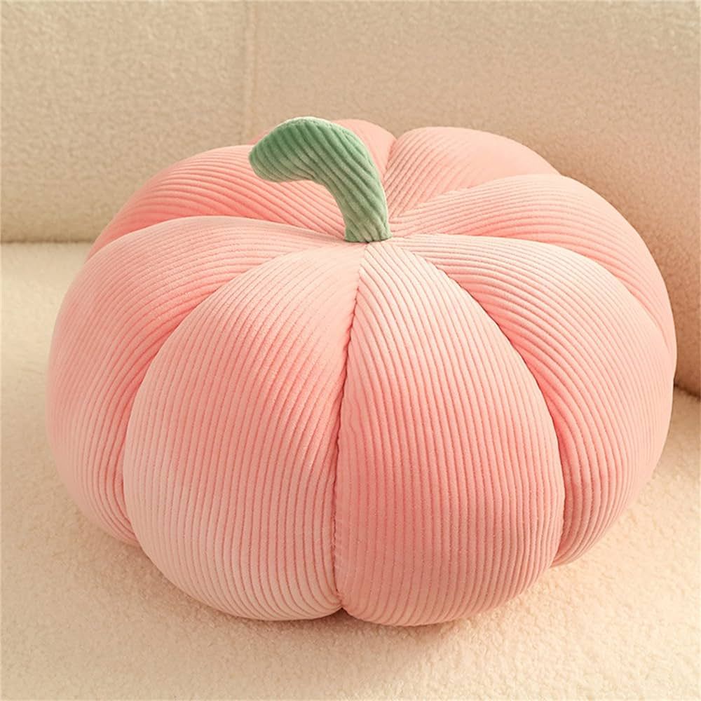 HEALT Stuffed 3D Pumpkin Throw Pillow Hugging-Halloween Fluffy Pumpkin Plush Pumpkin Sofa Cushion... | Amazon (US)