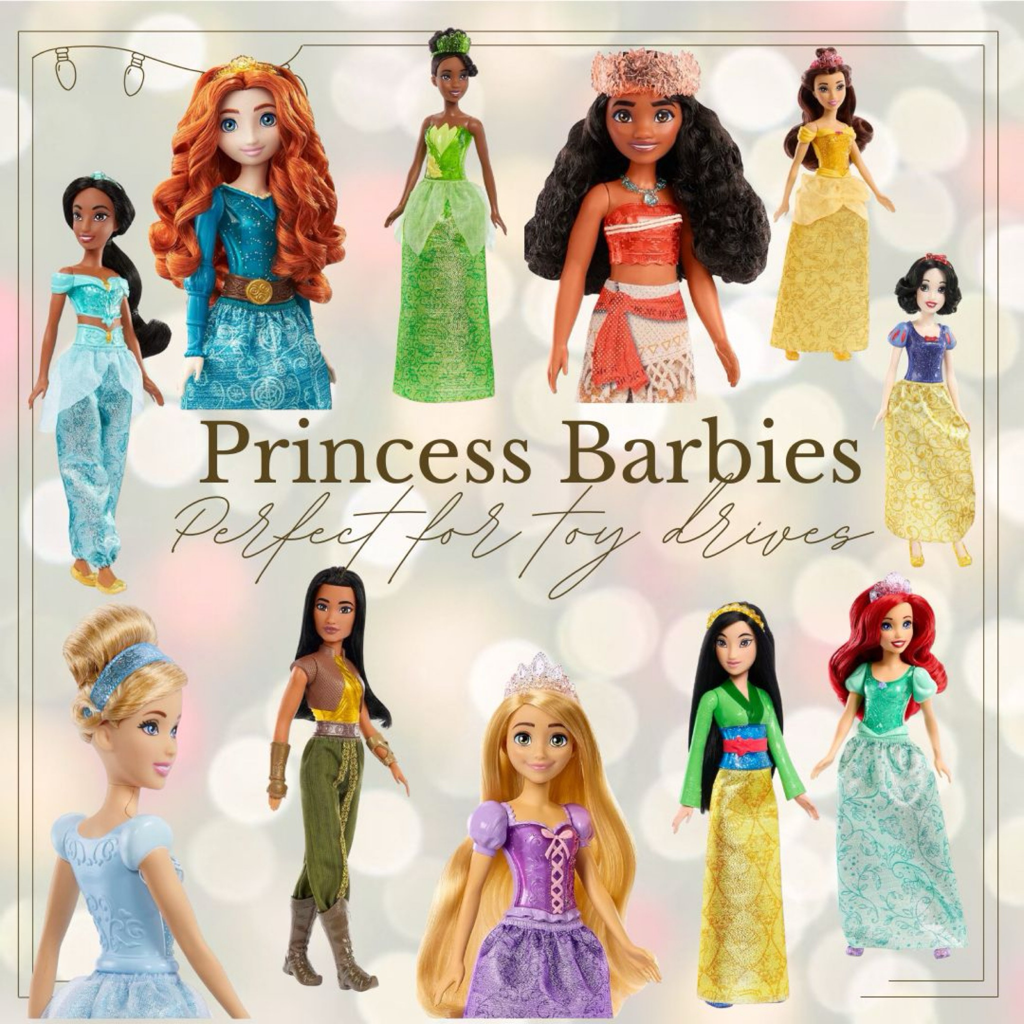 These princess Barbies are only $5.99 right now on Amazon. I’m loading up for local toy drives. These are excellent affordable Christmas gift ideas for the little girl in your life.

#LTKCyberWeek #LTKGiftGuide #LTKHoliday