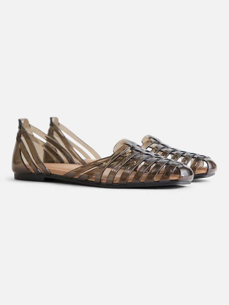 Time and Tru Women's Huarache Jelly Sandals | Walmart (US)