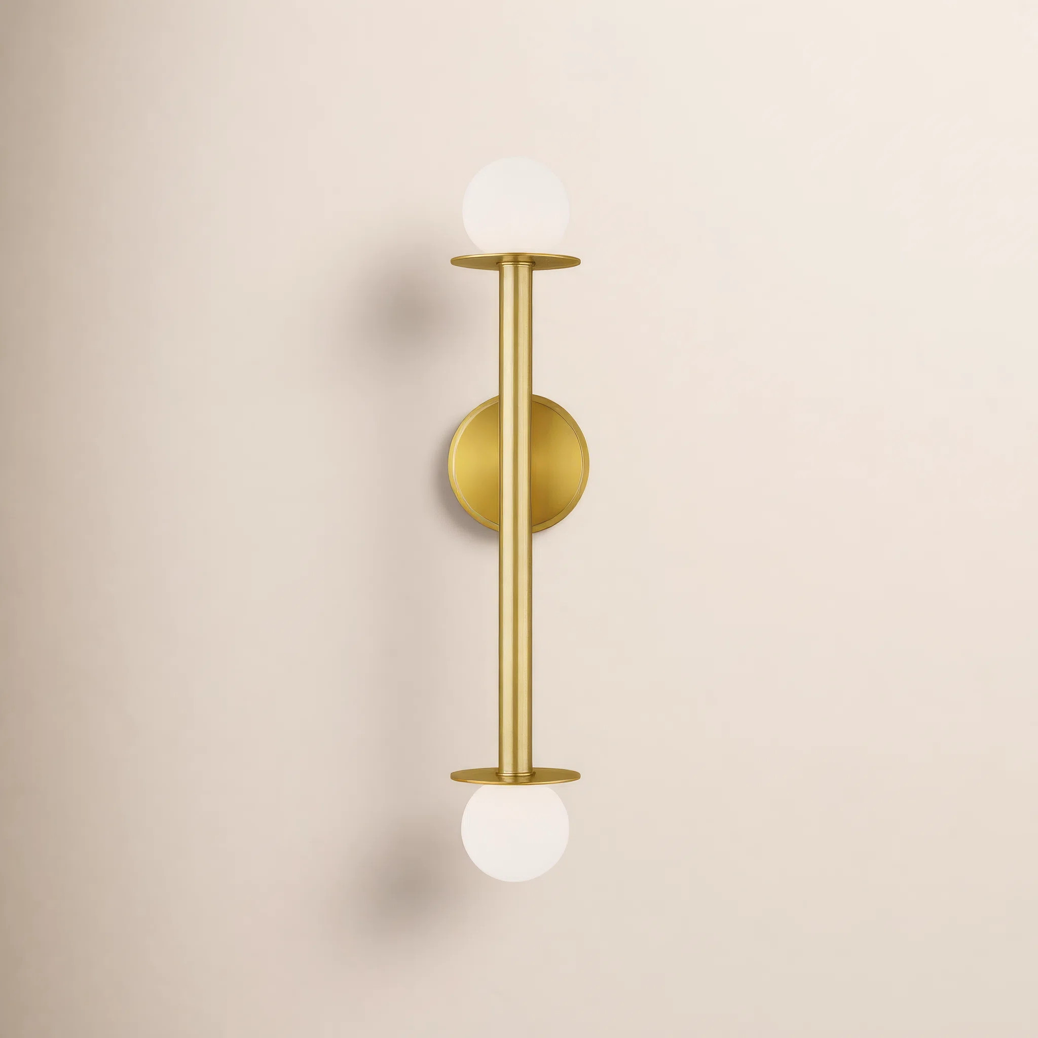 Allegra 23.63'' H Steel Up and Downlight Wall Sconce | Wayfair North America
