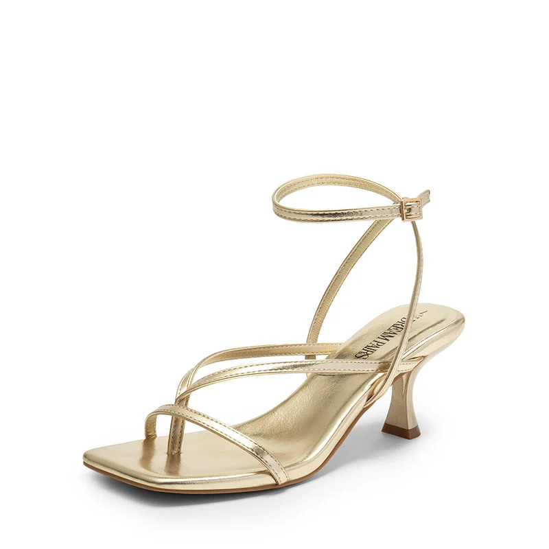 Dreamy Square Toe Strappy Kitten Heels | Dream Pairs