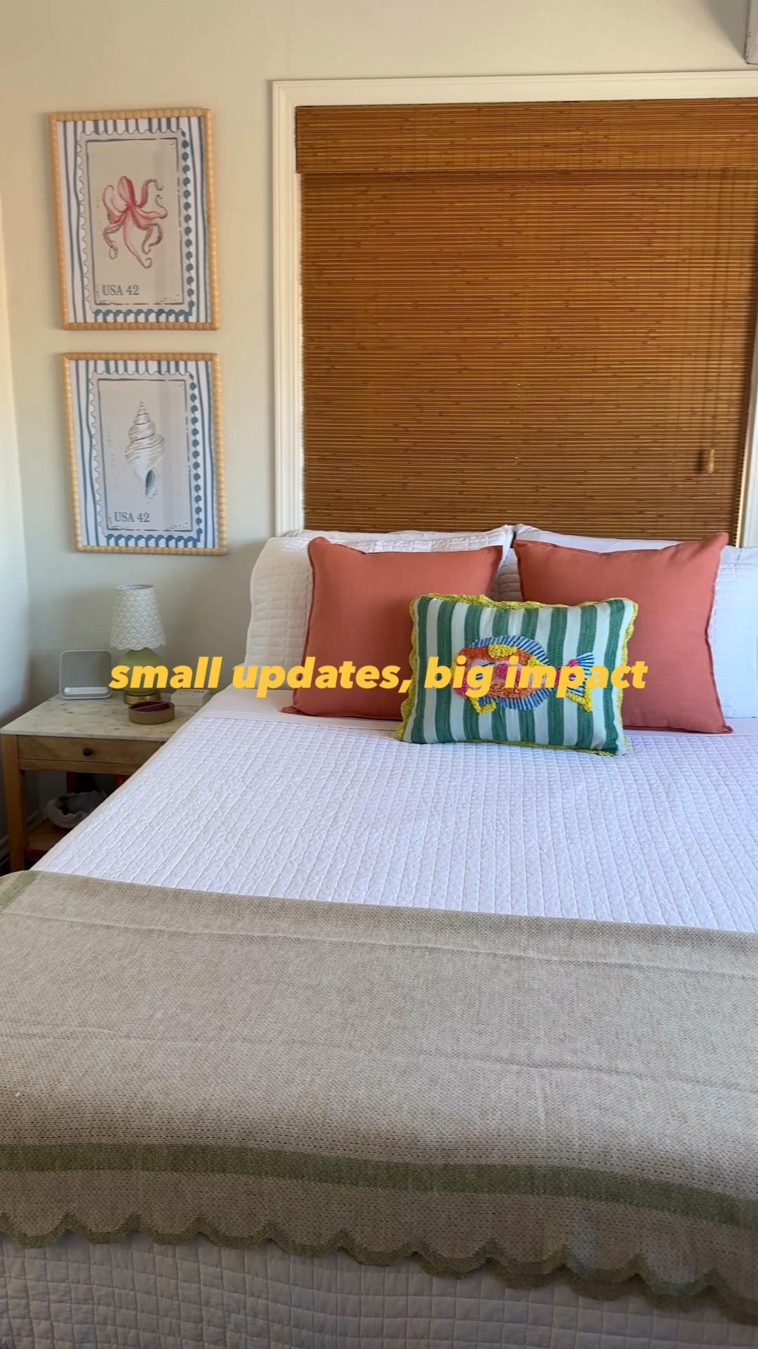 Our San Diego STR just got a spring refresh with help from @wayfair 🌊

We didn’t do a full renovation here.. just layered in a few fun, colorful pieces and it completely changed the feel of the space.

This is your reminder that you don’t need a massive budget or a full remodel to make your home (or STR) feel new again

Think:
➡️ fresh textiles
➡️ fun lighting
➡️ colorful storage
➡️ new wall art
➡️ a few personality pieces

Small updates, big impact ✨

#wayfairpartner #ad #wayfair


#LTKdayinmylife #LTKTravel #LTKHome