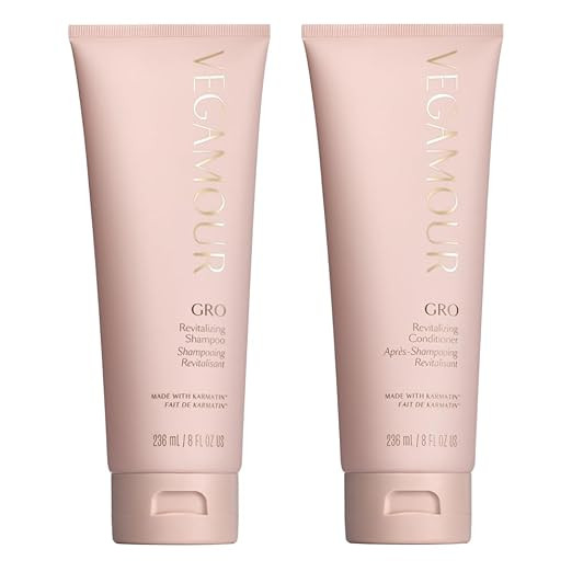 VEGAMOUR GRO Revitalizing Shampoo and Conditioner Full Size Kit, For Thicker Fuller Looking Hair,... | Amazon (US)