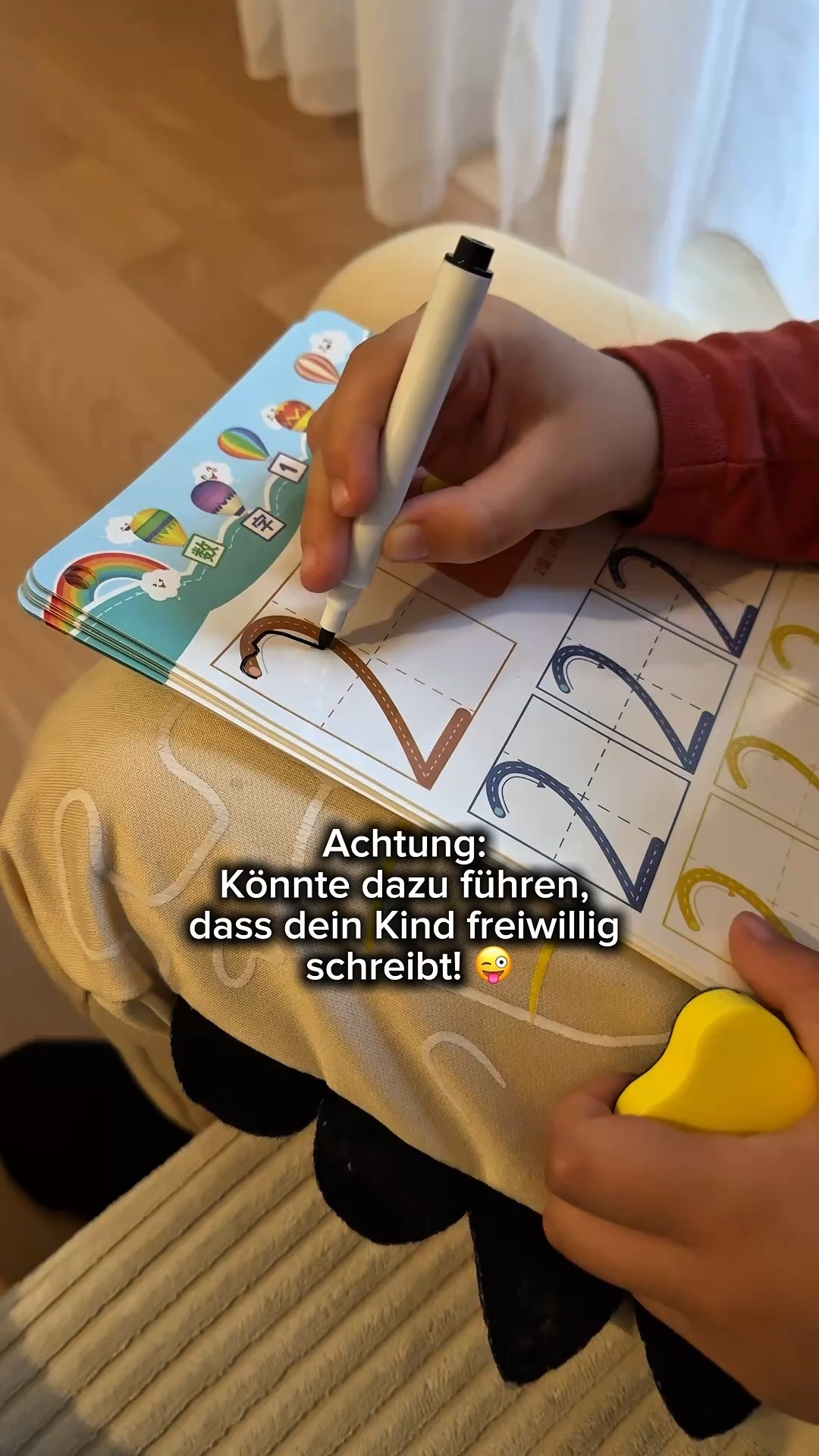 Schreiben, wischen, nochmal und dabei lachen statt meckern. 😏

#LTKdeutschland #LTKeurope #LTKkids