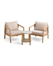 3pc Outdoor Chair And Table Set | Global Home | Marshalls | Marshalls