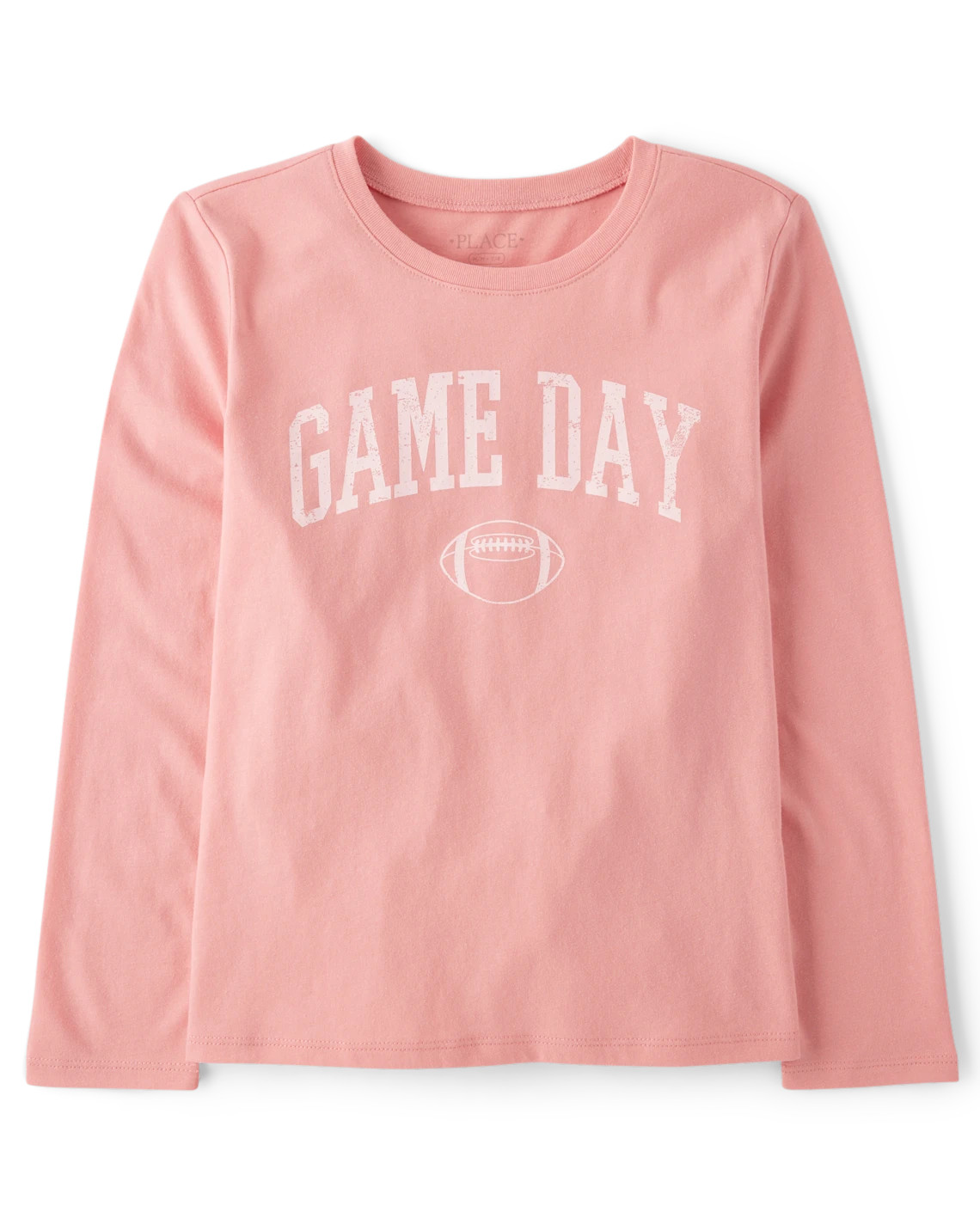 Girls Football Game Day Graphic Tee - pink | The Children's Place