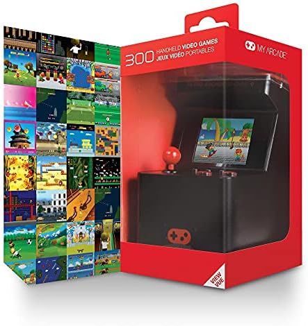 My Arcade Retro Arcade Machine X Playable Mini Arcade: 300 Retro Style Games Built In, 5.75 Inch ... | Amazon (US)