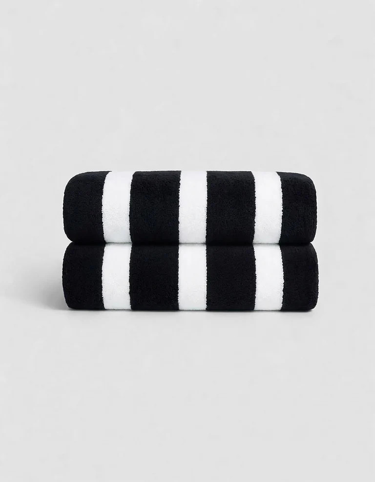 Classic Stripe Resort Towel Bundle | Cozy Earth