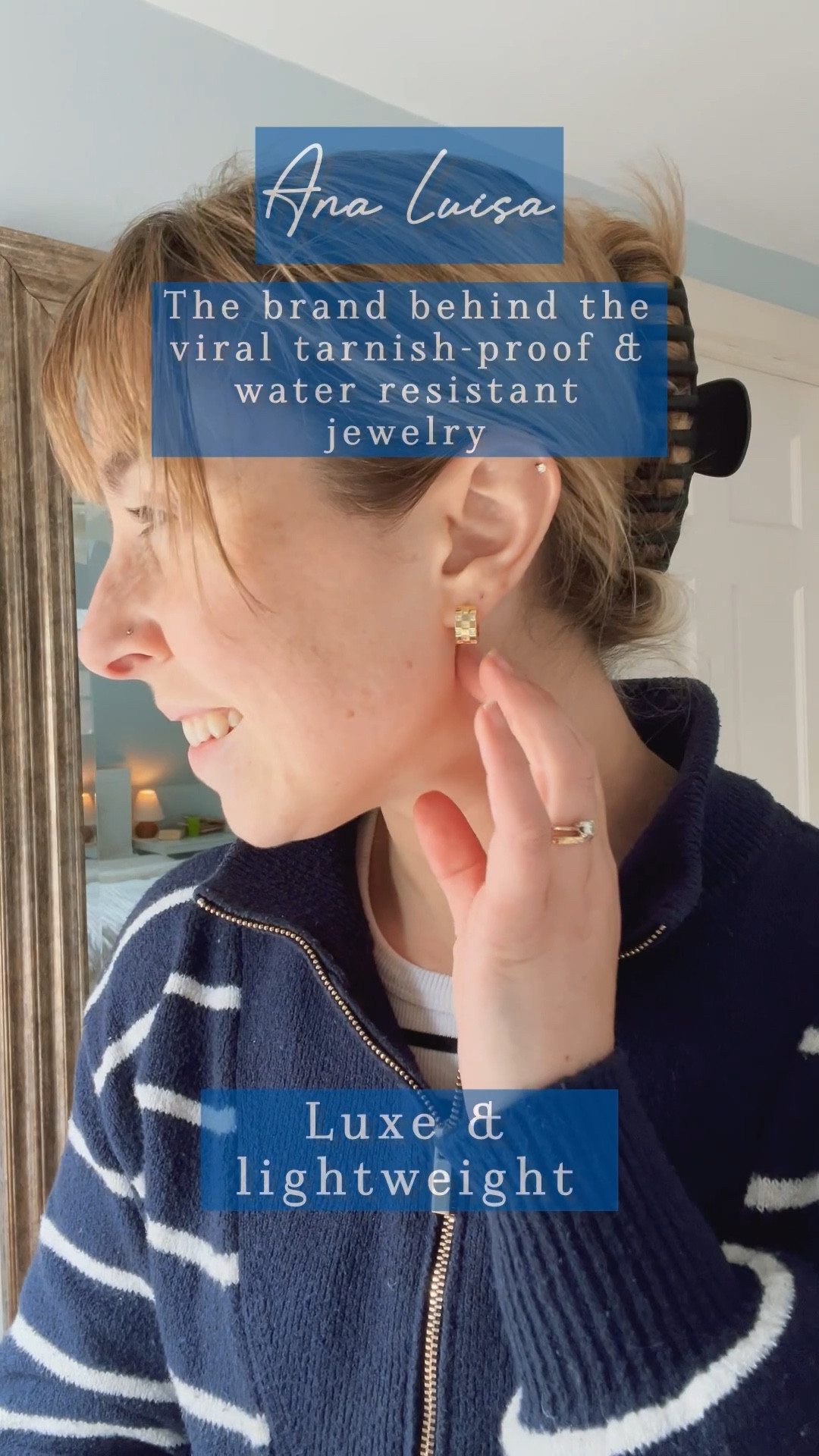 STOP what you’re doing 👇🏼

I am loving these everyday pieces from @analuisany ! The Eden earrings and 2 Céline rings are perfect worn separately or stacked together! Lightweight, tarnish-proof and water resistant—perfect for everyday wear, any occasion (hello, tennis-core to date night out!) and not to mention, very affordable!  Bonus: you can get free & fast shipping AND a 2-year warranty on every piece! 👀


#AnaLuisa #AnaLuisaAmbassador #BestDeal #ad