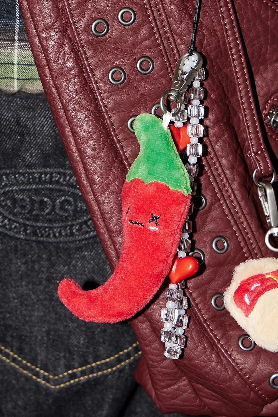 Chilli Keyring | Urban Outfitters UK