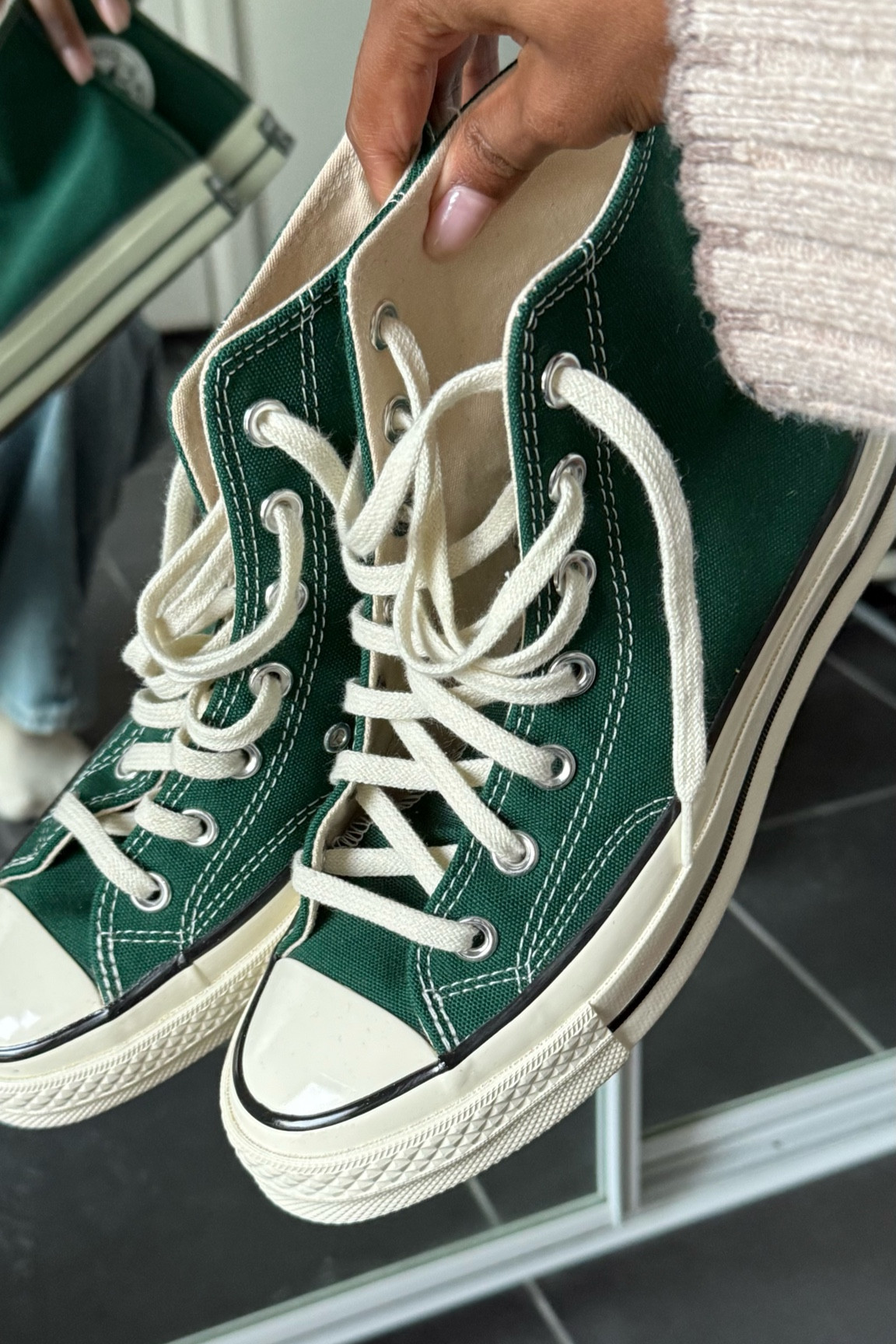 green chucks, chuck 70

#LTKStyleTip