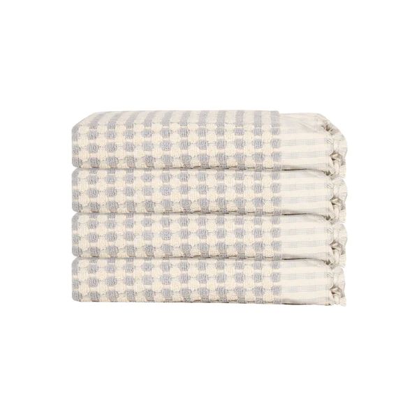 Dots Turkish Terry Hand Towel Bundle | Olive and Linen LLC