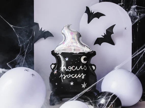 Cauldron Balloon Hocus Pocus Witch Potion Freestanding - Etsy | Etsy (US)