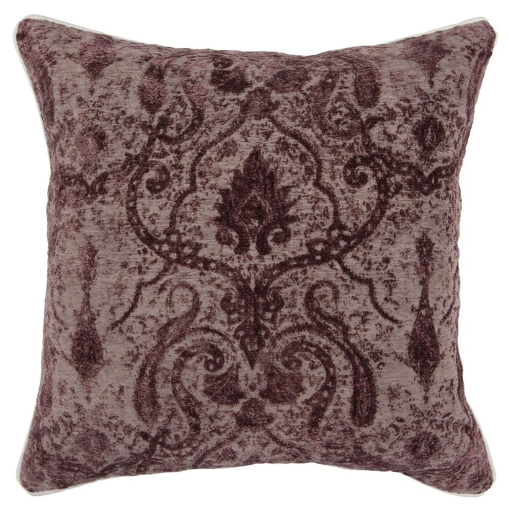Esmerelda Stonewashed Throw Pillow, Purple | Philomena and Co.
