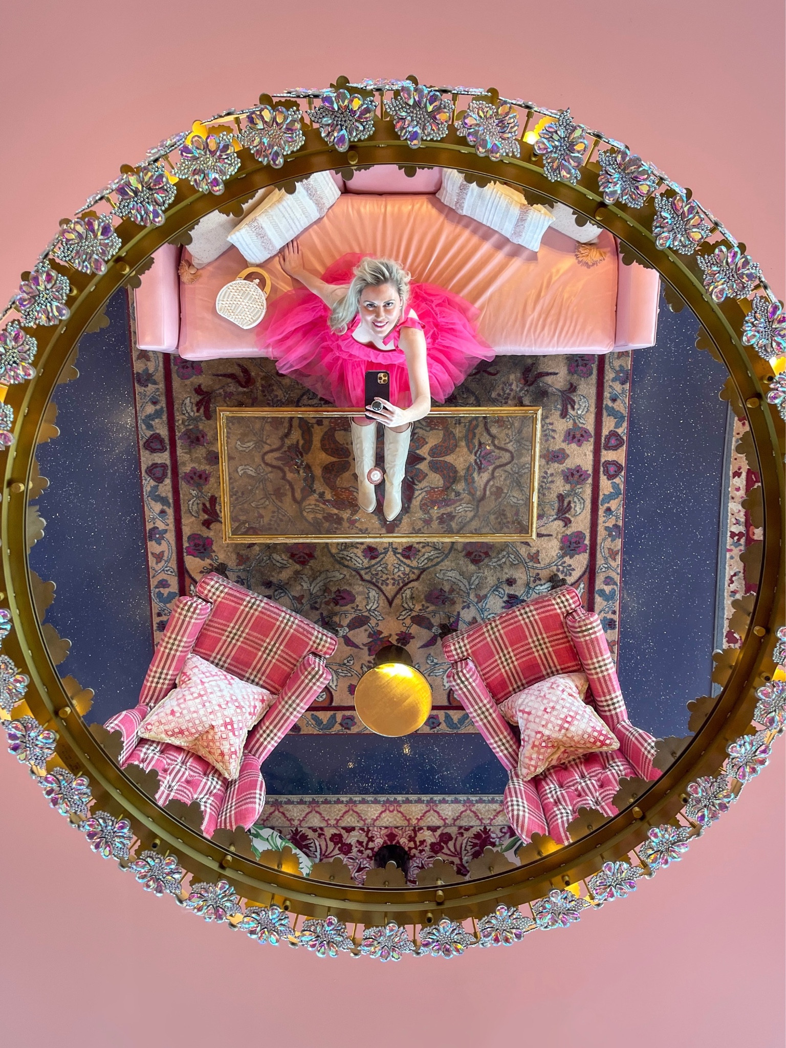 Tulle dress, brunch dress, Nashville outfit, tall western boot, pink dress, white western boot#LTKunder50 #LTKFind

#LTKstyletip